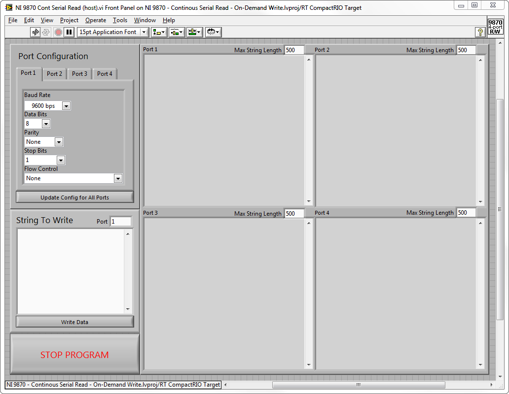 Labview read serial data