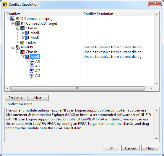 Connect An Ethernet Rio Expansion Chassis To A Secondary Ethernet Port On A Real Time Controller National Instruments