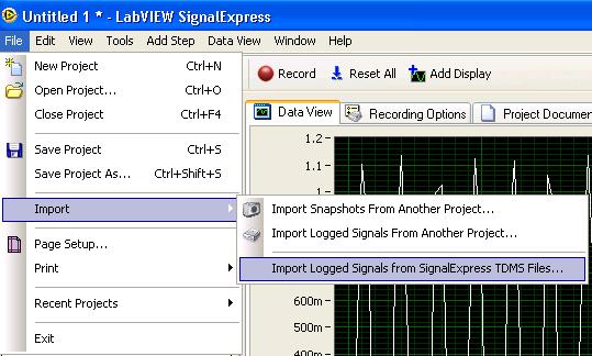 Migrating Data from VI Logger to LabVIEW SignalExpress - National ...