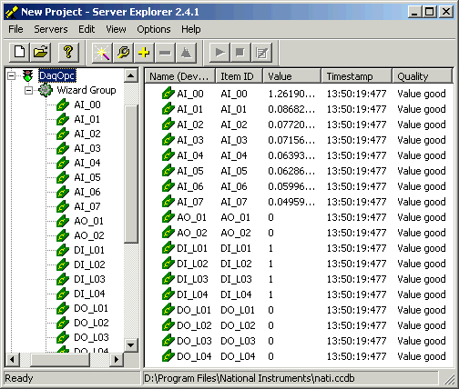 labview datasocket example